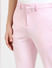 Pink Mid Rise Slim Fit Trousers_404906+5
