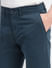 Blue Mid Rise Chinos_404827+5
