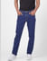 Dark Blue Low Rise Glenn Slim Fit Jeans_404833+2