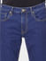 Dark Blue Low Rise Glenn Slim Fit Jeans_404833+5