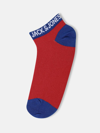Pack Of 2 Colourblocked Ankle Length Socks