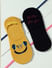 Pack Of 2 Printed No Show Socks_404865+1