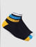 Pack Of 3 Black Terry Ankle Length Socks_404871+2