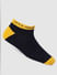 Pack Of 3 Black Terry Ankle Length Socks