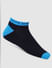 Pack Of 3 Black Terry Ankle Length Socks