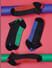 Pack Of 3 Colourblocked Terry Ankle Length Socks _404874+1