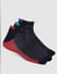 Pack Of 3 Colourblocked Terry Ankle Length Socks _404874+2