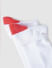 Pack of 3 White Terry Ankle Length Socks_404876+8