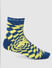 Pack Of 3 Printed Terry Mid Length Socks_404878+4