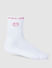 Pack Of 3 White Terry Mid Length Socks_404879+5