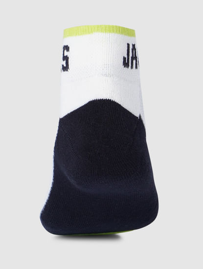 Pack Of 3 White Terry Ankle Length Socks