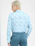 Light Blue Printed Full Sleeves Shirt_404929+4