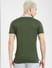 Green Floral Collar Polo T-shirt_404937+4