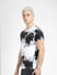 White Printed Crew Neck T-shirt_404939+3