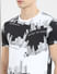 White Printed Crew Neck T-shirt_404939+5