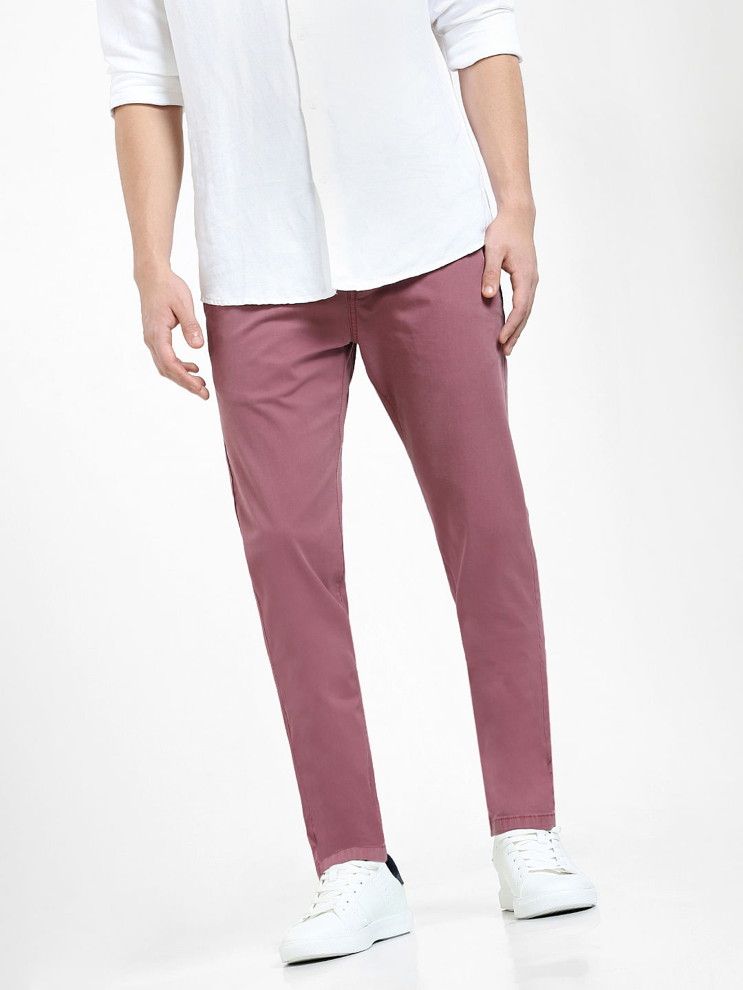 Talorop Tailored Pant - Pink - Linen Stretch Pants Slim Fit | Suit Pants |  Politix