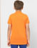 Boys Orange Polo Neck T-shirt_396096+4