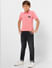 Boys Pink Polo Neck T-shirt_396104+1