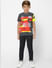 Boys X Marvel Black Iron Man Crew Neck T-shirt_396126+1