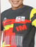 Boys X Marvel Black Iron Man Crew Neck T-shirt_396126+5