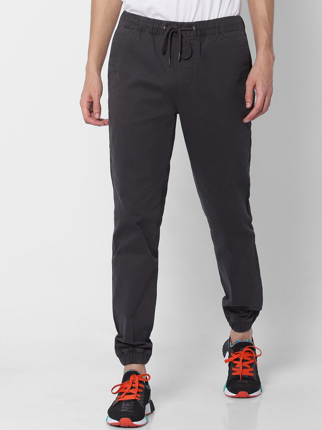 low waist track pants