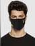 Pack of 3 Black Seamless 2PLY Mask_60590+2