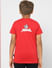 Boys X Kung Fu Panda Red Graphic Print T-shirt_394163+4
