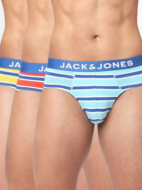 Pack Of 3 Striped Briefs