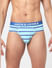 Pack Of 3 Striped Briefs_394180+3
