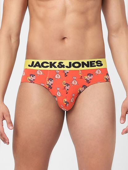 Pack Of 2 Graphic Print Briefs