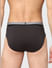 Black Solid Briefs - Pack of 3_394195+4
