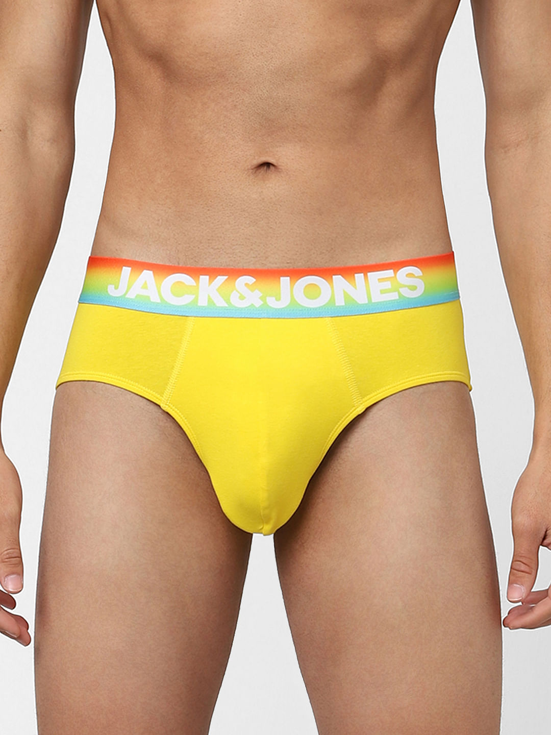 Pack Of 2 Yellow Orange Briefs