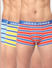Red, Yellow & Blue Striped Trunks - Pack of 3 _394211+1