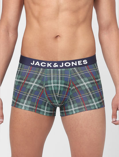 Buy Euro Checked Trunks - Multi ,Pack Of 6 Online at Low Prices in India 