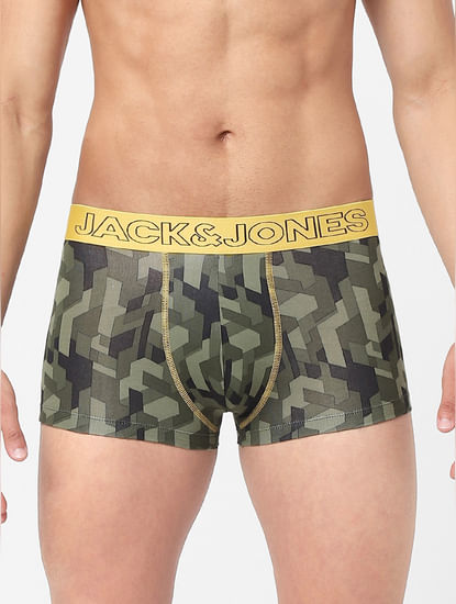 Green Camo and Check Trunks - Pack of 2 