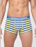 Yellow & Green Striped Trunks - Pack of 2_394240+2