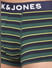 JACK&JONES Pack Of 2 Yellow & Green Striped Trunks_394240+4