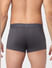 Green & Grey Solid Trunks - Pack of 2_394236+3