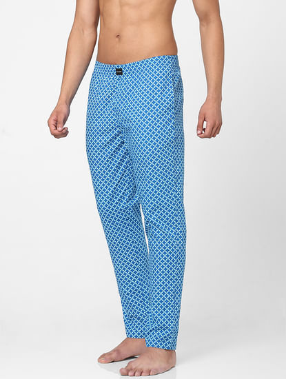 Pajama, Buy White Cotton Elastic Pajama Online In India