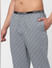 Grey Printed Camo Pyjamas _394266+4