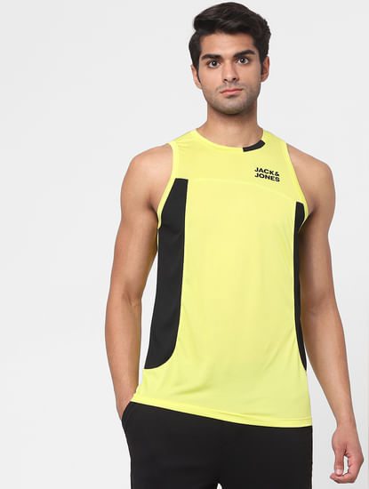 Yellow Gym Vest