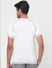 White Crew Neck Gym T-shirt_394270+4