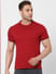 Red Polo Neck T-shirt_394274+2