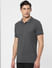 Grey Polo Neck T-shirt_394278+3
