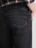 Grey Low Rise Washed Skinny Jeans_409072+4