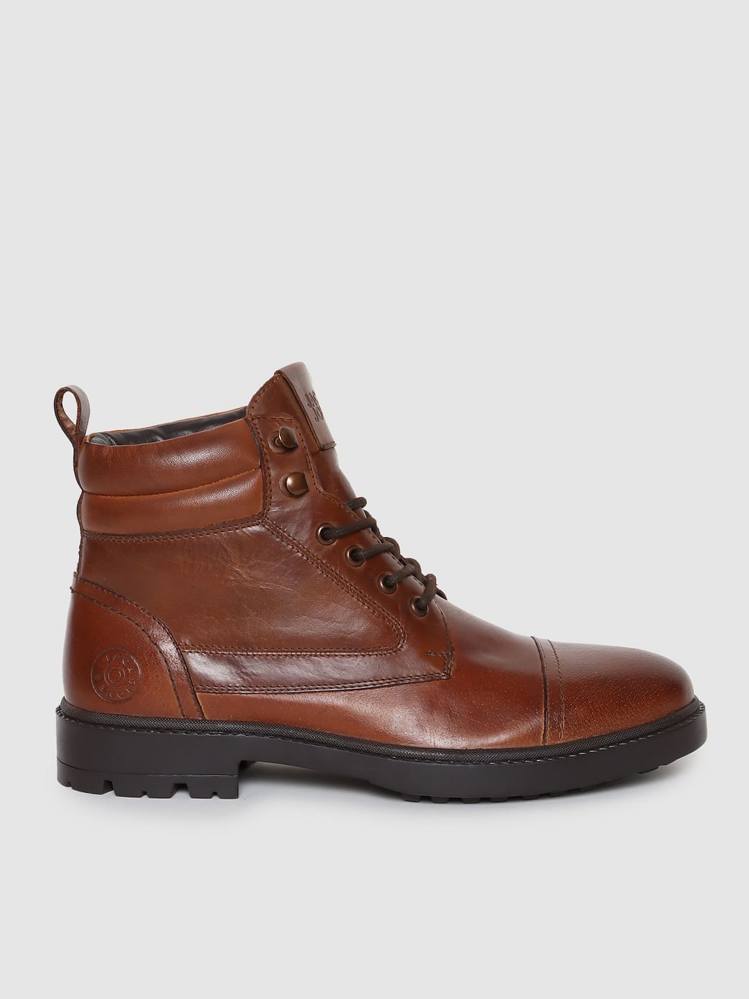 Brown vintage boots best sale