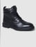 Black Vintage Leather Boots_409085+4