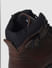 Dark Brown Leather Boots_409087+8