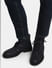 Navy Blue Premium Leather Boots_409101+8