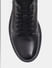 Black Mid-Top Premium Leather Boots_409106+6
